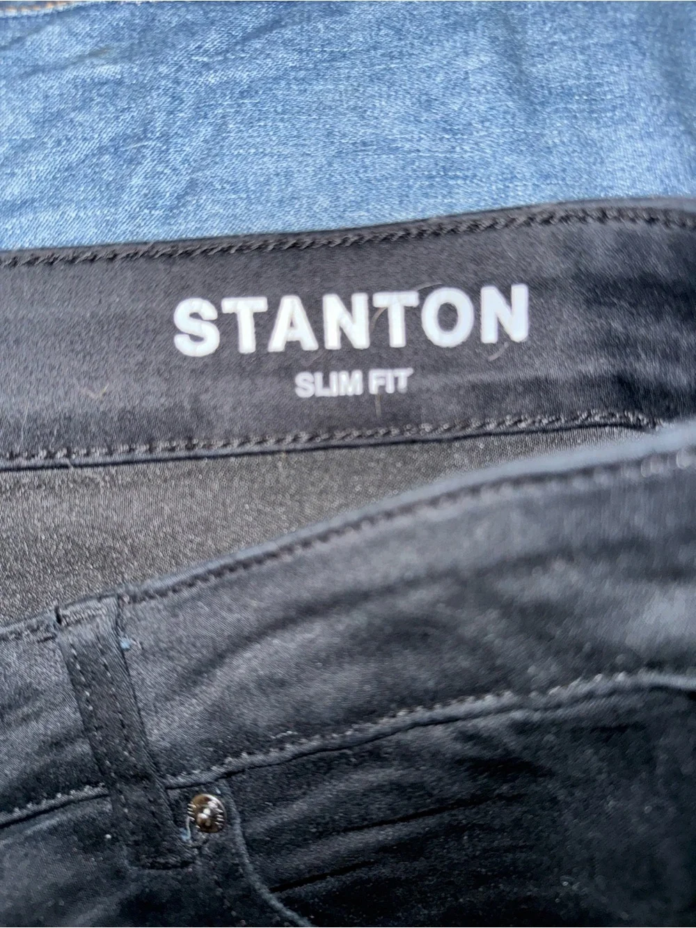 DKNY Men's Black Jeans - Slim Casual Style